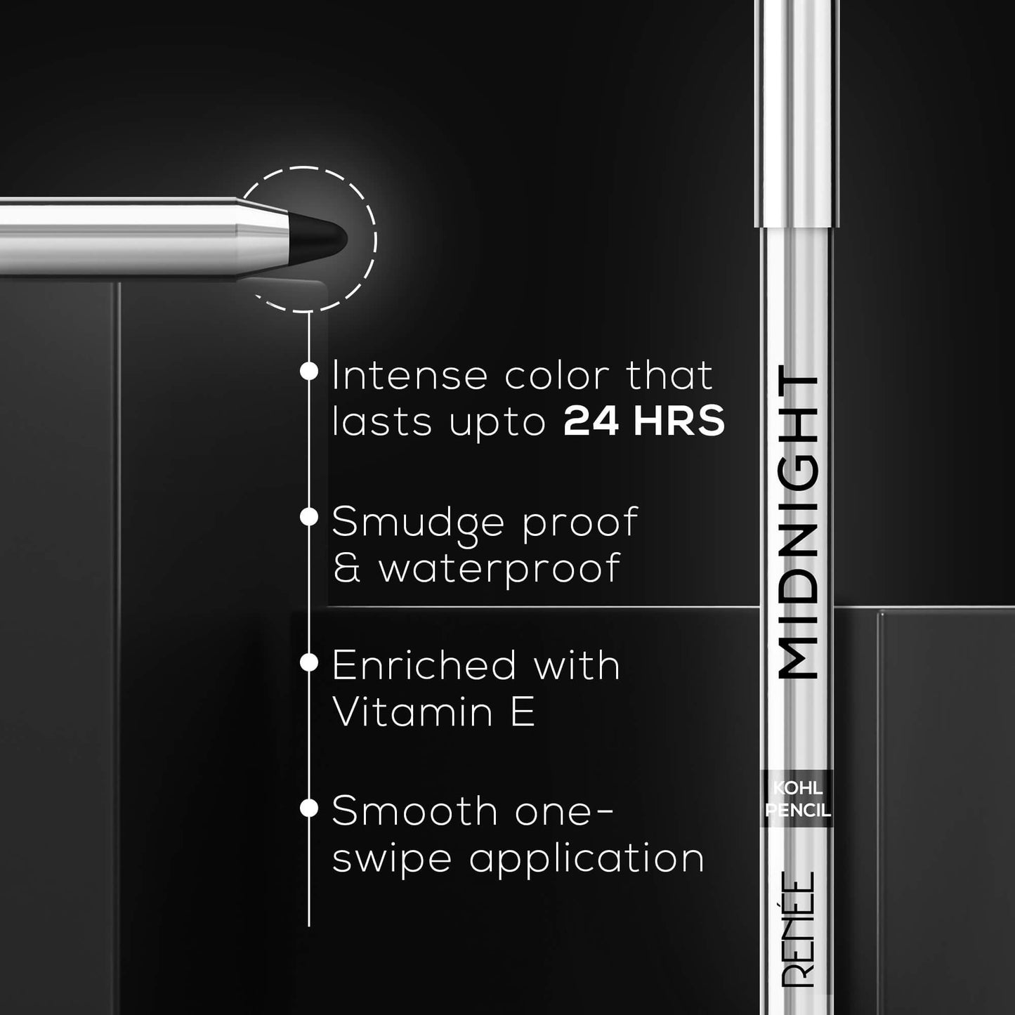 Magic Eyes Kajal Pen for Kids & Preteens by Princess by RENEE