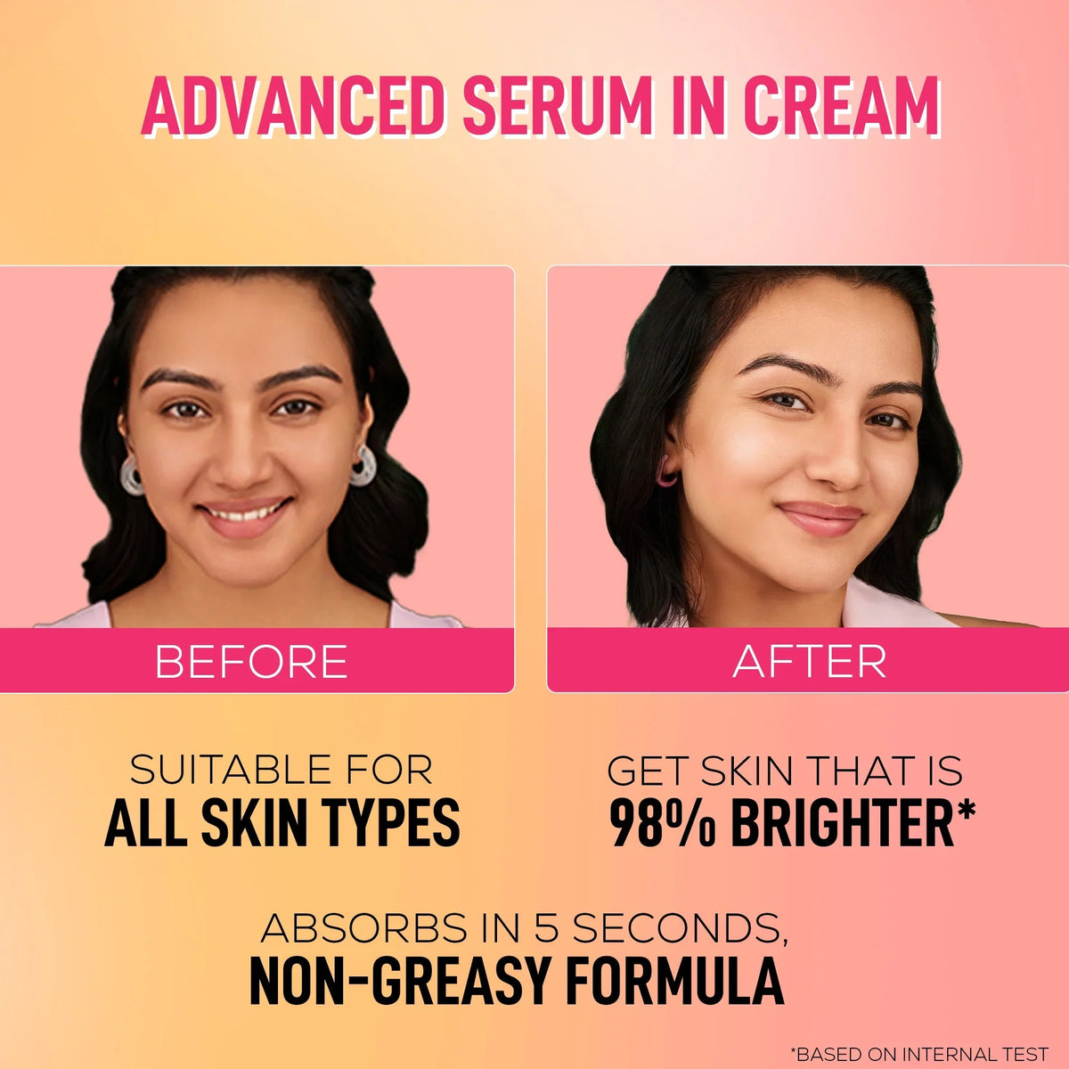 RENEE Everyday Face Bright Serum In Cream For Clear, Bright Skin, 50 ml