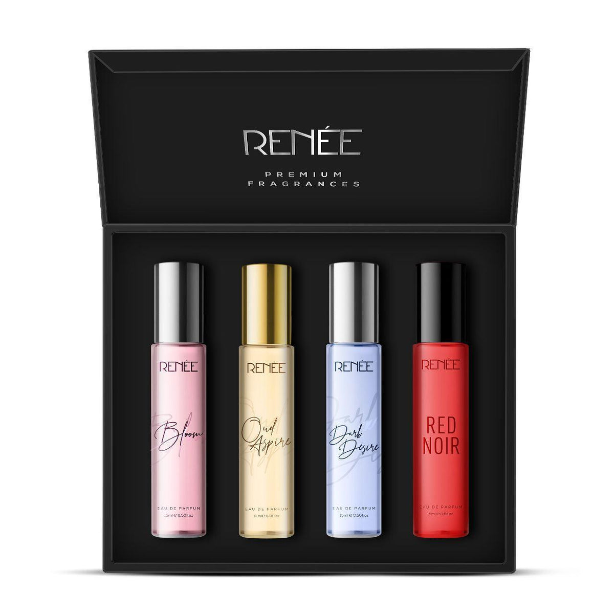 RENEE Premium Fragrances Set Of 4, 15 ml each