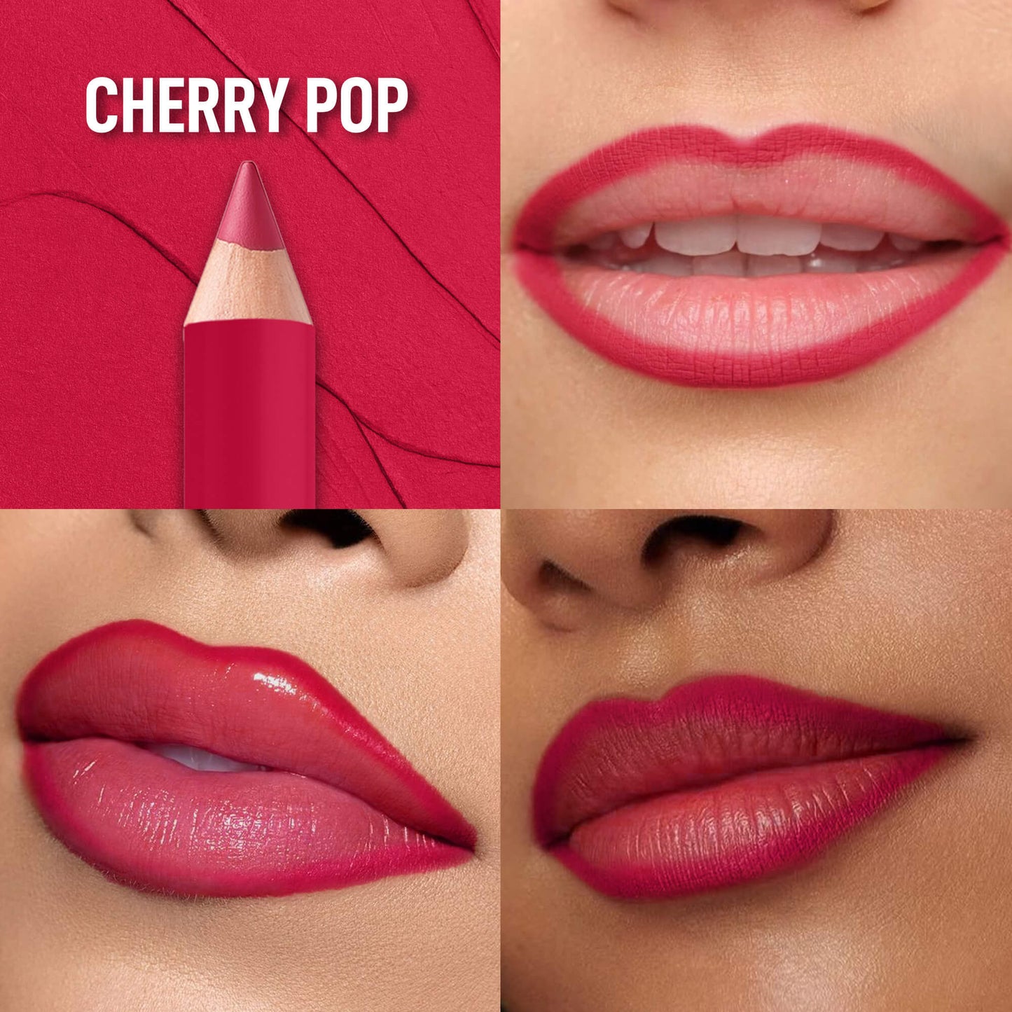 RENEE Curve Matte Lip Liner With Sharpener, 2.5g