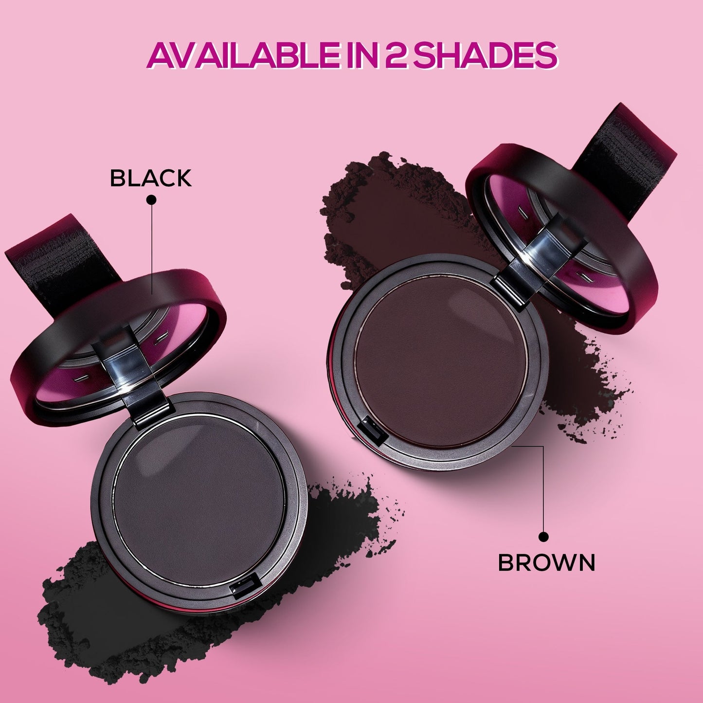RENEE Cover Up Hair Powder- For Instant Grey Hair Coverage & Root Touch-Up, 4g