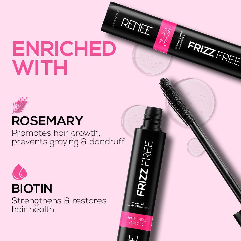 RENEE Frizz Free Anti Frizz Hair Gel, 15 ml