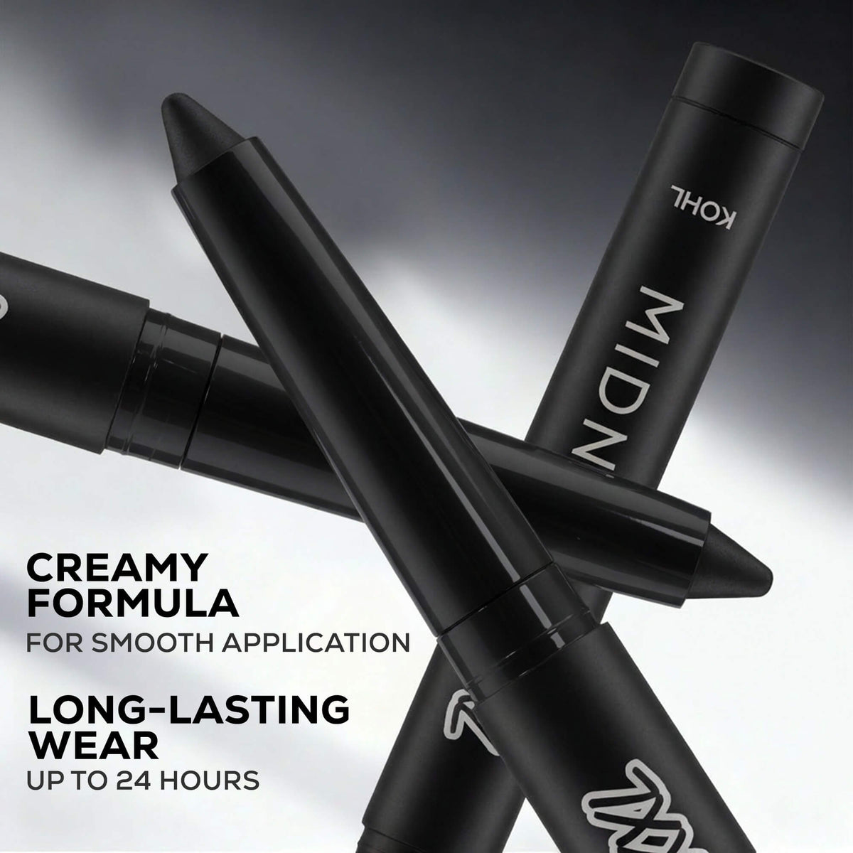 RENEE Midnight XXL Waterproof & Smudge-proof Kohl With Sharpener