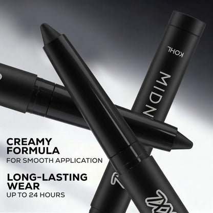 RENEE Midnight XXL Waterproof & Smudge-proof Kohl With Sharpener