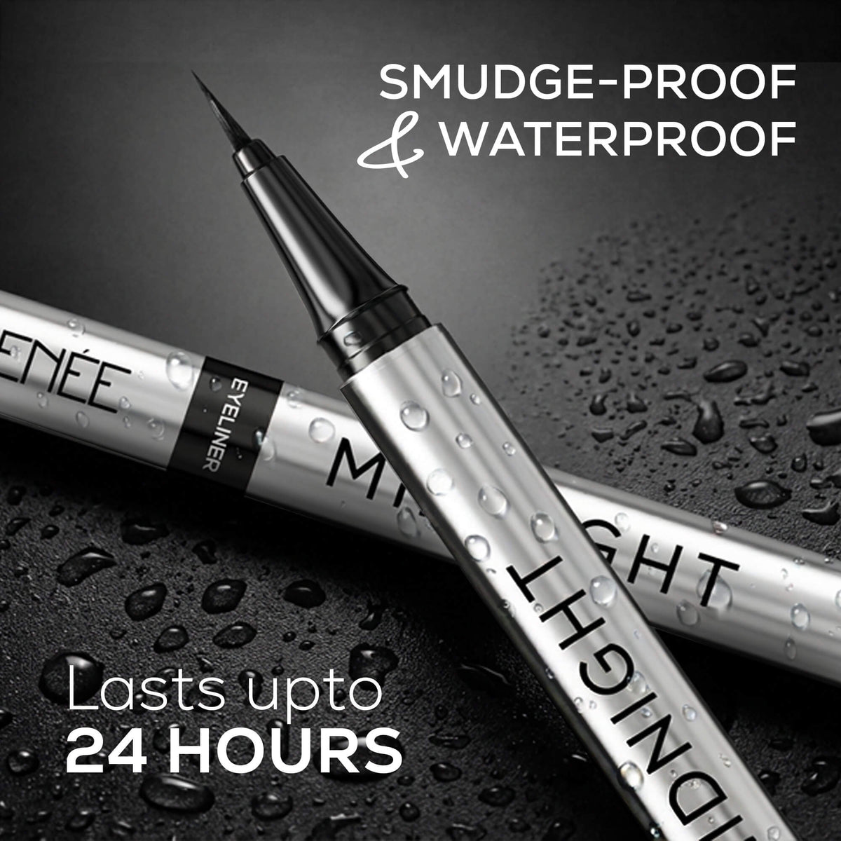 RENEE Midnight Waterproof & Smudge-proof Sketchpen Eyeliner
