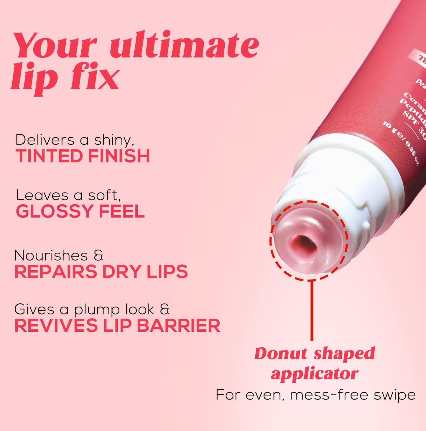 RENEE Juicy Fix Tinted Lip Balm With SPF 30, 10g