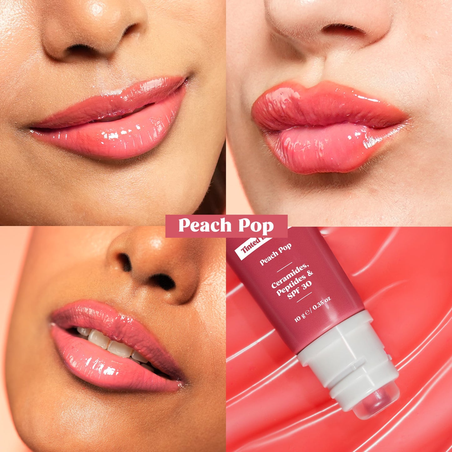 RENEE Juicy Fix Tinted Lip Balm With SPF 30, 10g
