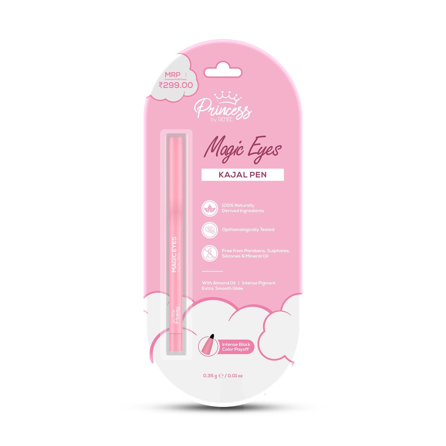 Magic Eyes Kajal Pen for Kids & Preteens by Princess by RENEE