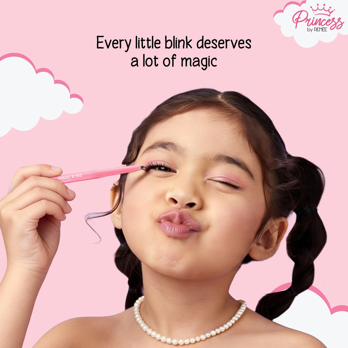 Magic Eyes Kajal Pen for Kids & Preteens by Princess by RENEE