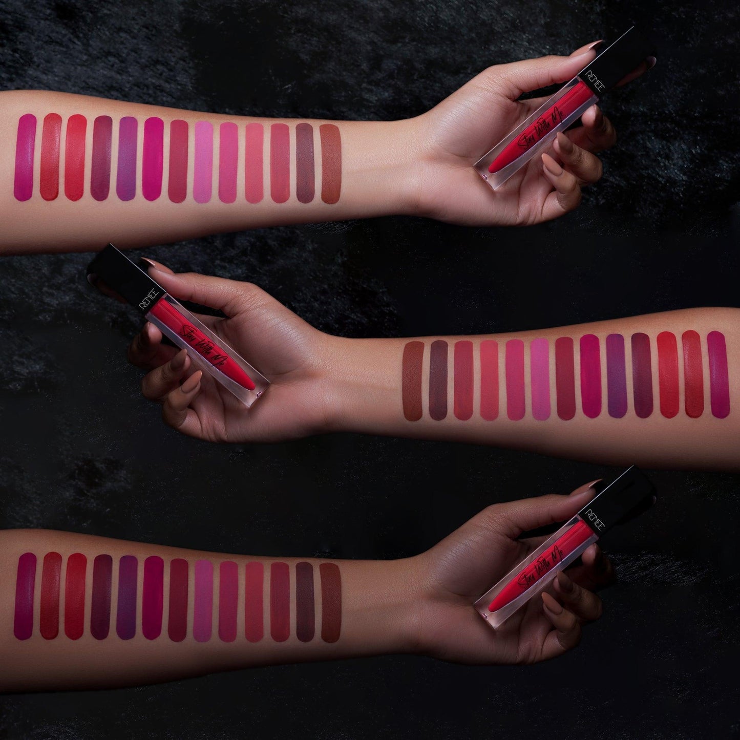 RENEE Stay With Me Non Transfer Matte Liquid Lip Color 5ml - Renee Cosmetics