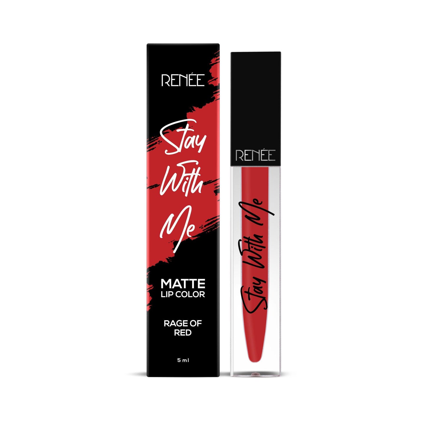 RENEE Stay With Me Non Transfer Matte Liquid Lip Color 5ml - Renee Cosmetics
